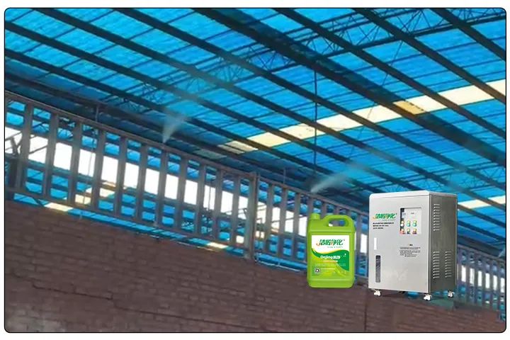 潔匠凈化污泥制磚利用高壓噴霧設備實現(xiàn)除臭 潔匠凈化污泥制磚利用高壓噴霧設備實現(xiàn)除臭